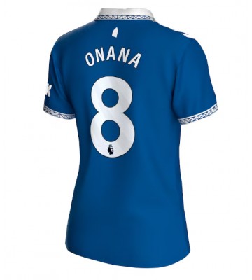Everton Amadou Onana #8 Hemmatröja Kvinnor 2023-24 Kortärmad